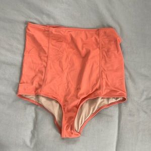 Kortni Jeane High Waisted Swim Bottoms